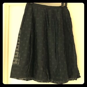 Barney’s NY dotted skirt